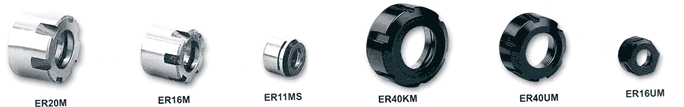 Clamping Nuts For Collets